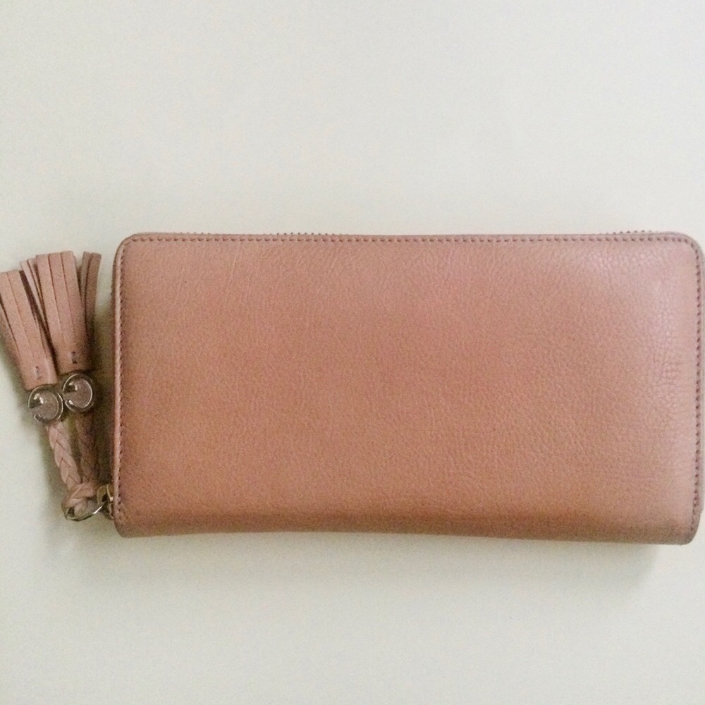Gucci Zippy Marrakech Long Wallet w/GG Tassels